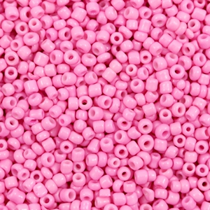 Rocailles 2mm aurora pink, 10 gram